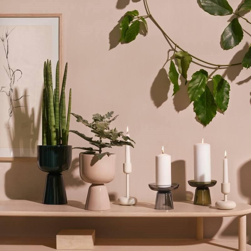 Nappula Plant Pot in beige - Bolt of Cloth - iittala