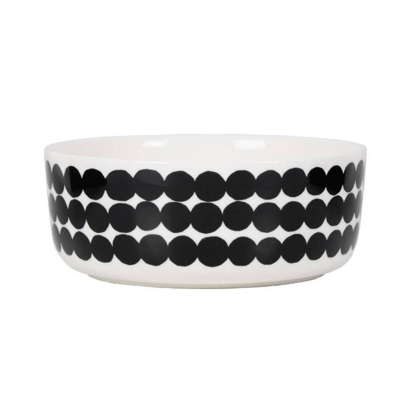Rasymatto in Black large bowl
