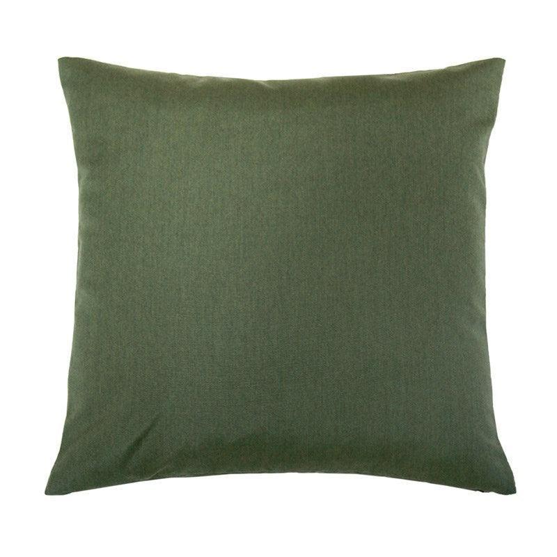 Outdoor Canvas Cushion Cover 50cm in fern - Bolt of Cloth - Bolt of Cloth