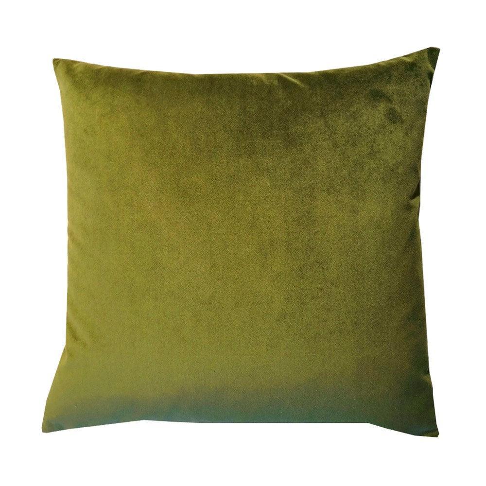 Plush Velvet Cushion Cover 50cm in Vine - Bolt of Cloth - Bolt of Cloth