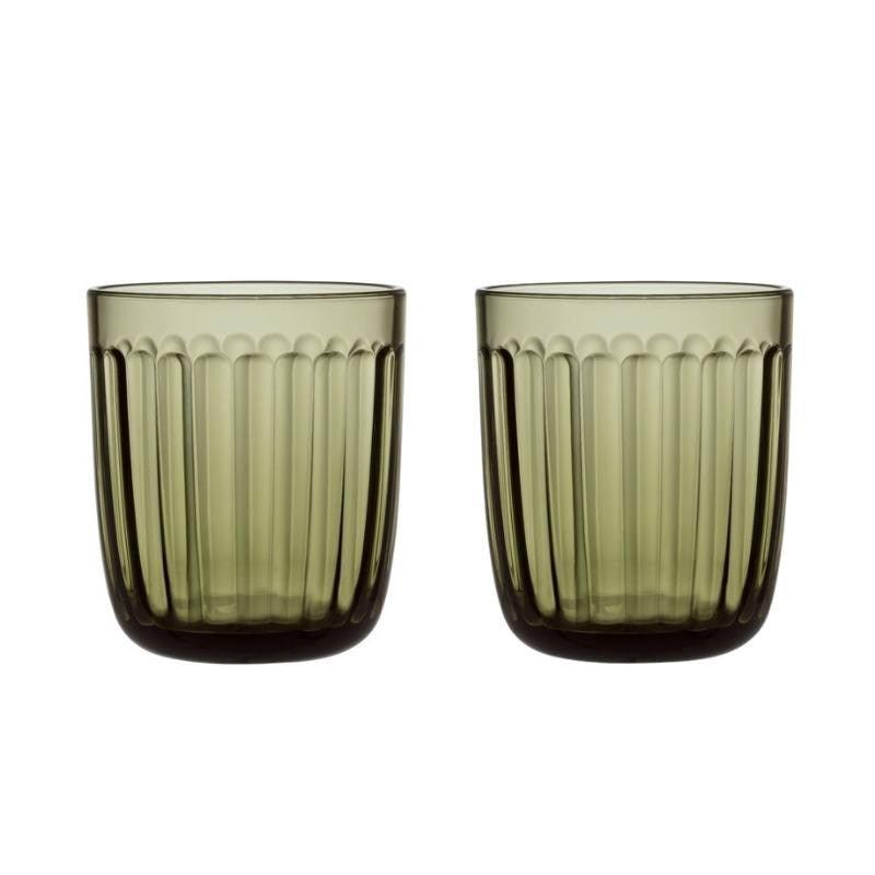 Raami Tumbler in moss - set of 2 - Bolt of Cloth - iittala