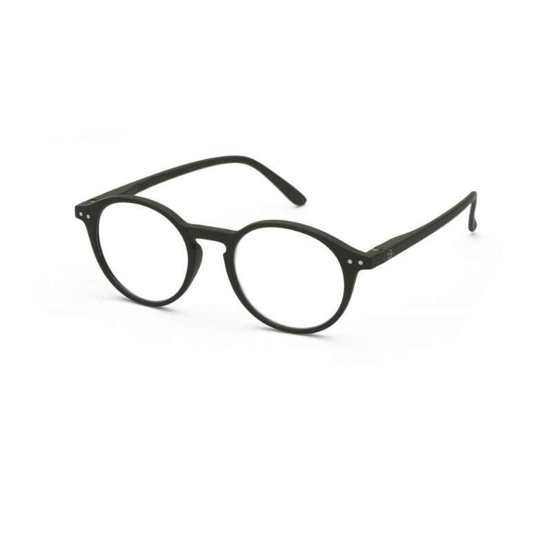 Reading Glasses Collection D in khaki green - Bolt of Cloth - Izipizi