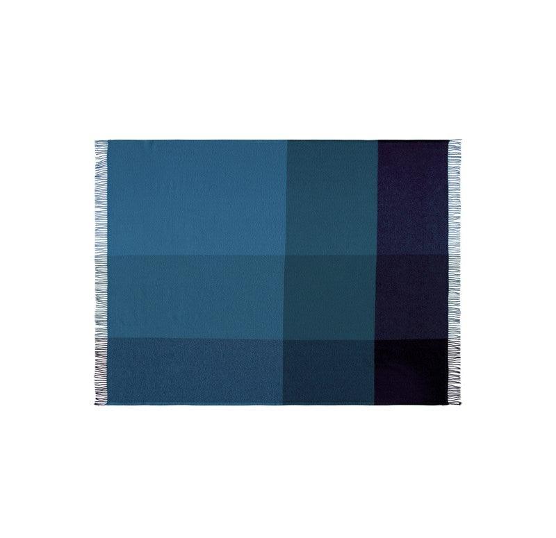 Roxburgh Throw 130cm x 190cm in ocean - Bolt of Cloth - Weave