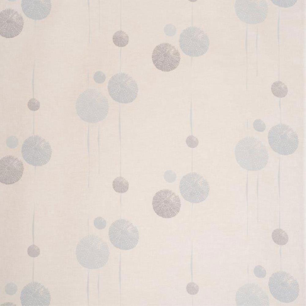 Sea Urchins Linen in Pearl Blue - Bolt of Cloth - Hemptech