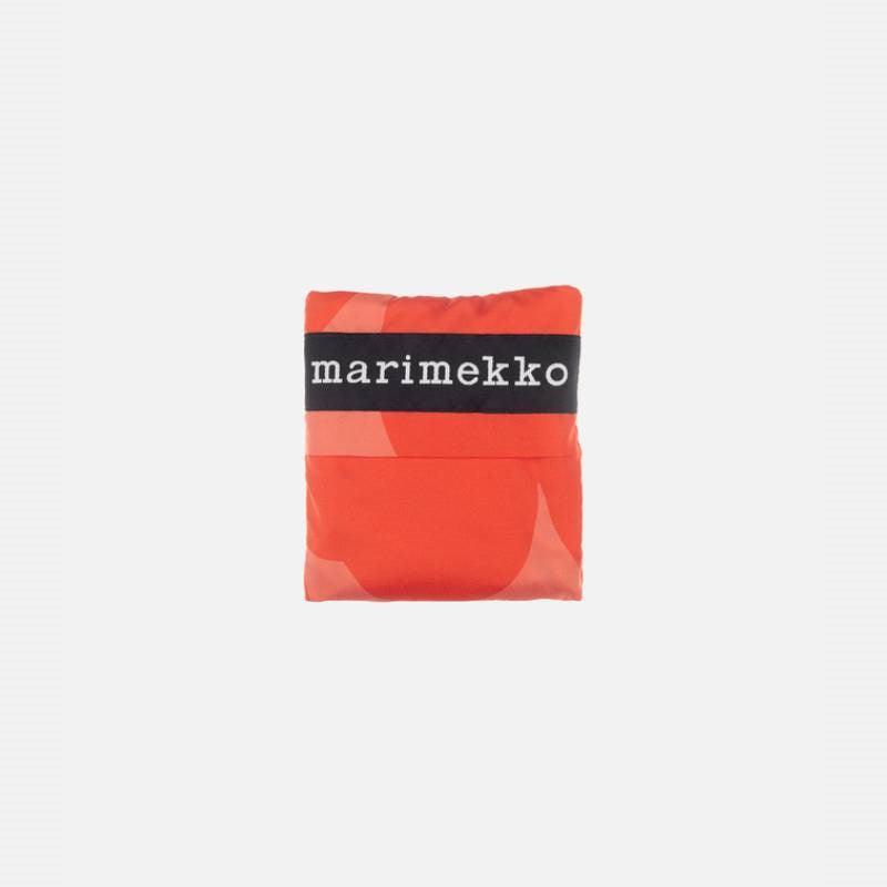 Smartbag Unikko Bag in red, light pink - Bolt of Cloth - Marimekko