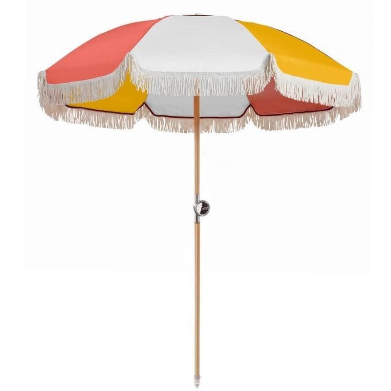 Spritz Beach Umbrella - Bolt of Cloth - Basil Bangs