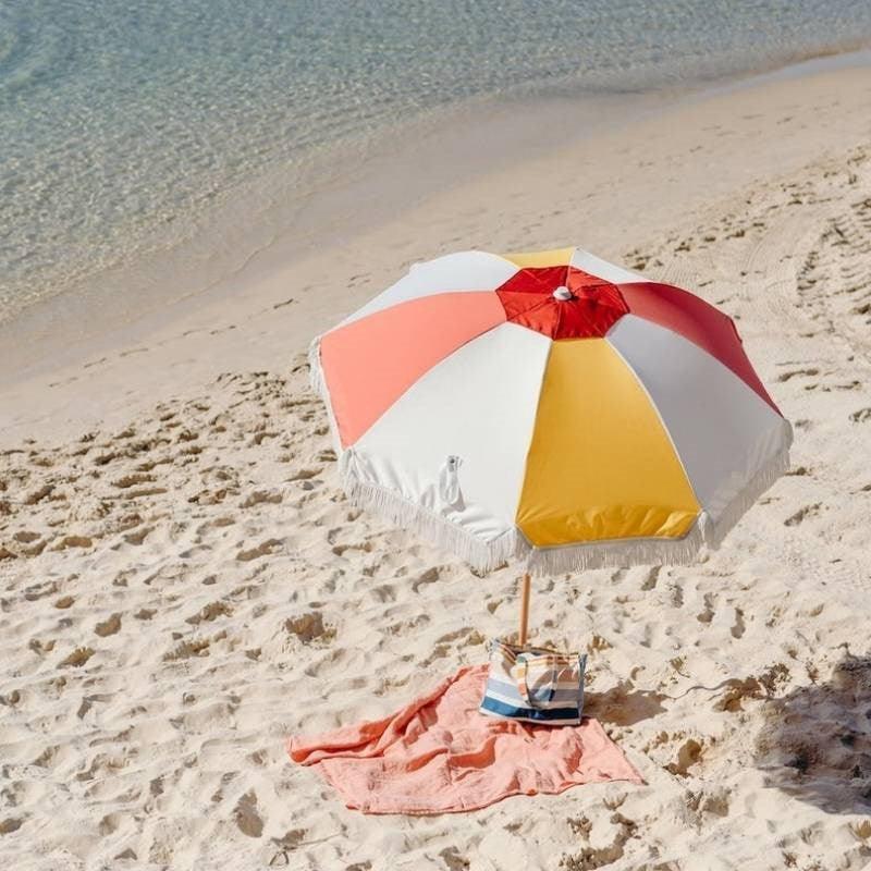 Spritz Beach Umbrella - Bolt of Cloth - Basil Bangs