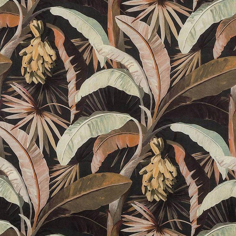 Tropicalia Outdoor Fabric in sepia - Bolt of Cloth - James Dunlop