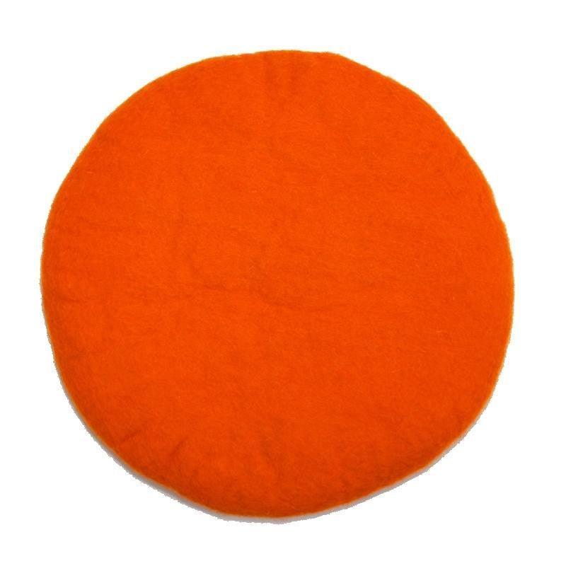 Tush Cush Seat Pad in Overly Orange - Bolt of Cloth - Misery Guts