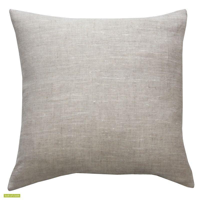 Velvet Cushion Cover 45cm with Linen back in deep blue - Bolt of Cloth - Bolt of Cloth